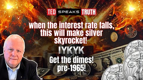 When the interest rate falls, this will make silver skyrocket! IYKYK | Ted Provenza