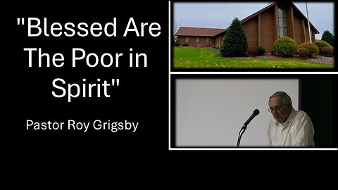 “Blessed Are the Persecuted” by Pastor Roy Grigsby