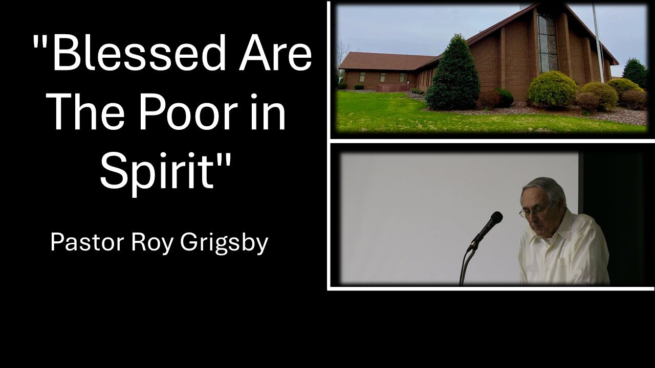 “Blessed Are the Persecuted” by Pastor Roy Grigsby