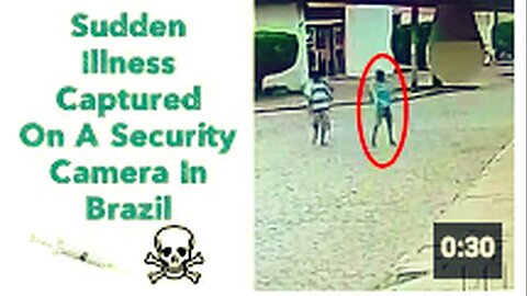 "Brazil Security Camera Captures Sudden Illness Incident"