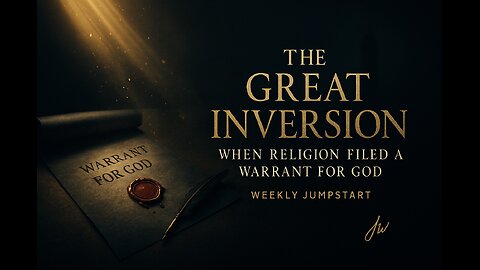 The Great Inversion – When Religion Filed a Warrant for God – John 11:55-57