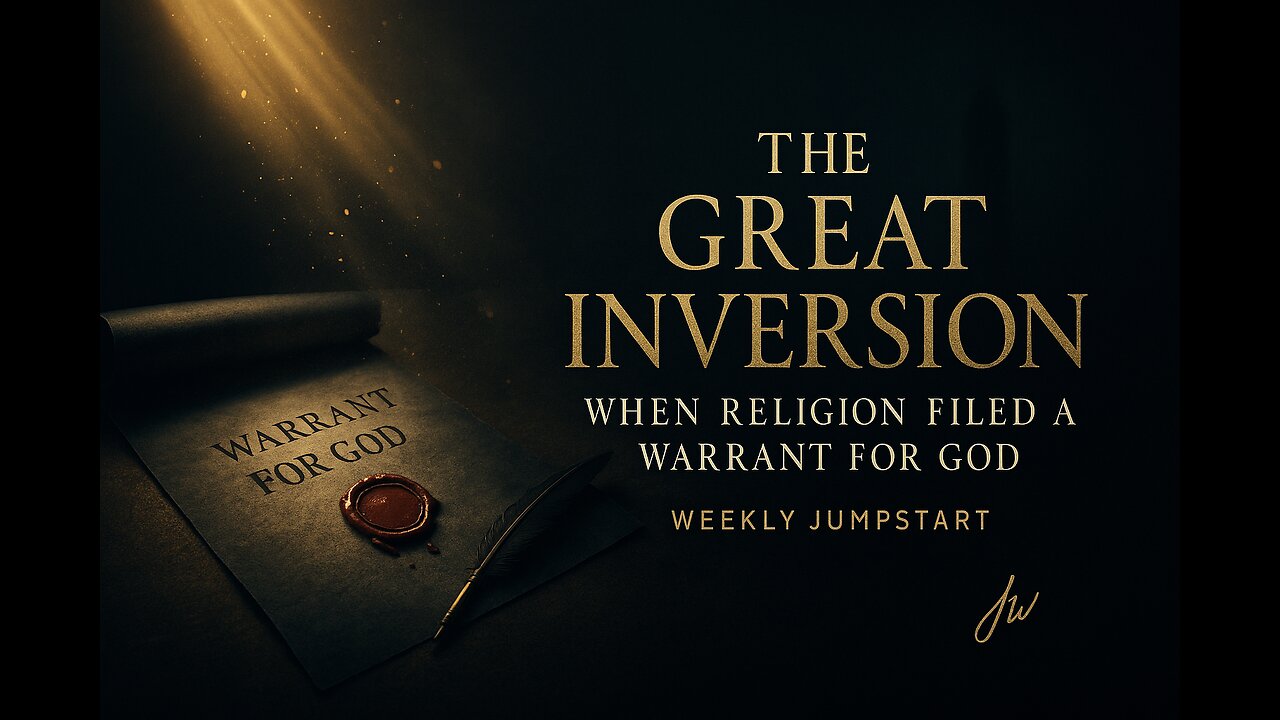 The Great Inversion – When Religion Filed a Warrant for God – John 11:55-57