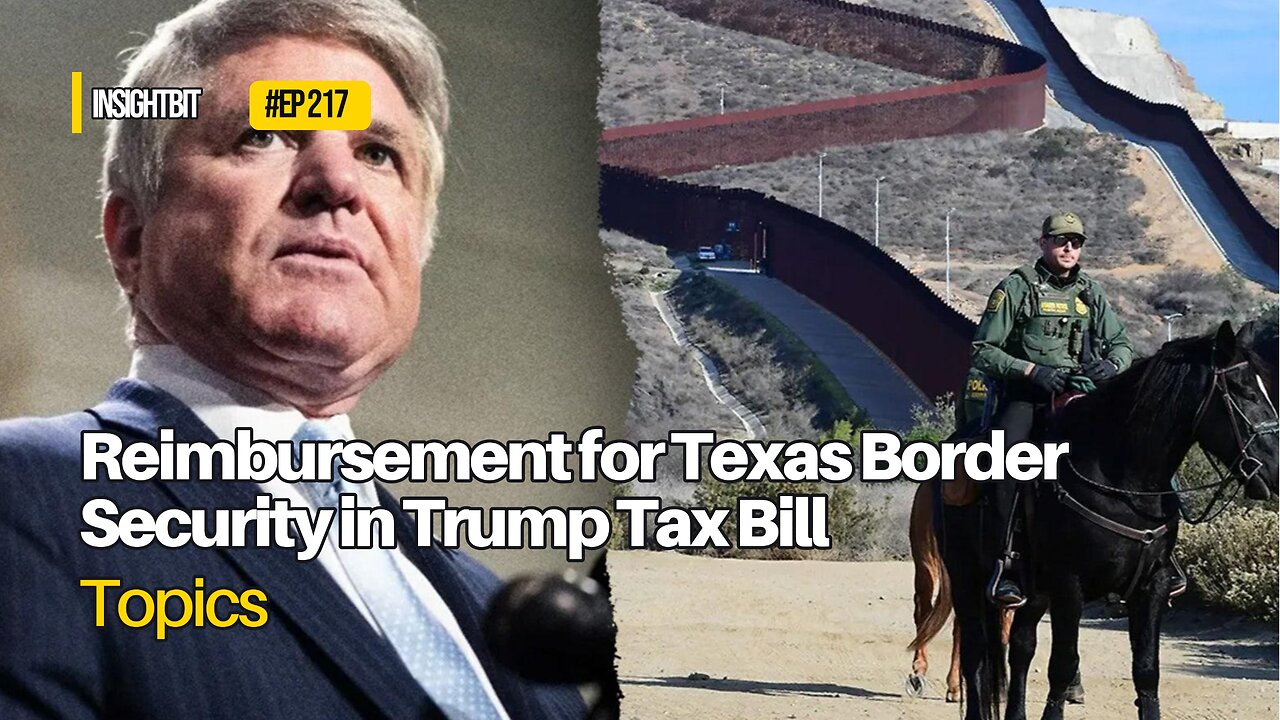 Reimbursement for Texas Border Security in Trump Tax Bill