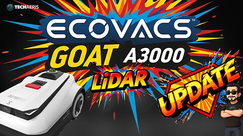 Update ECOVACS GOAT A3000 LiDAR Robot Mower
