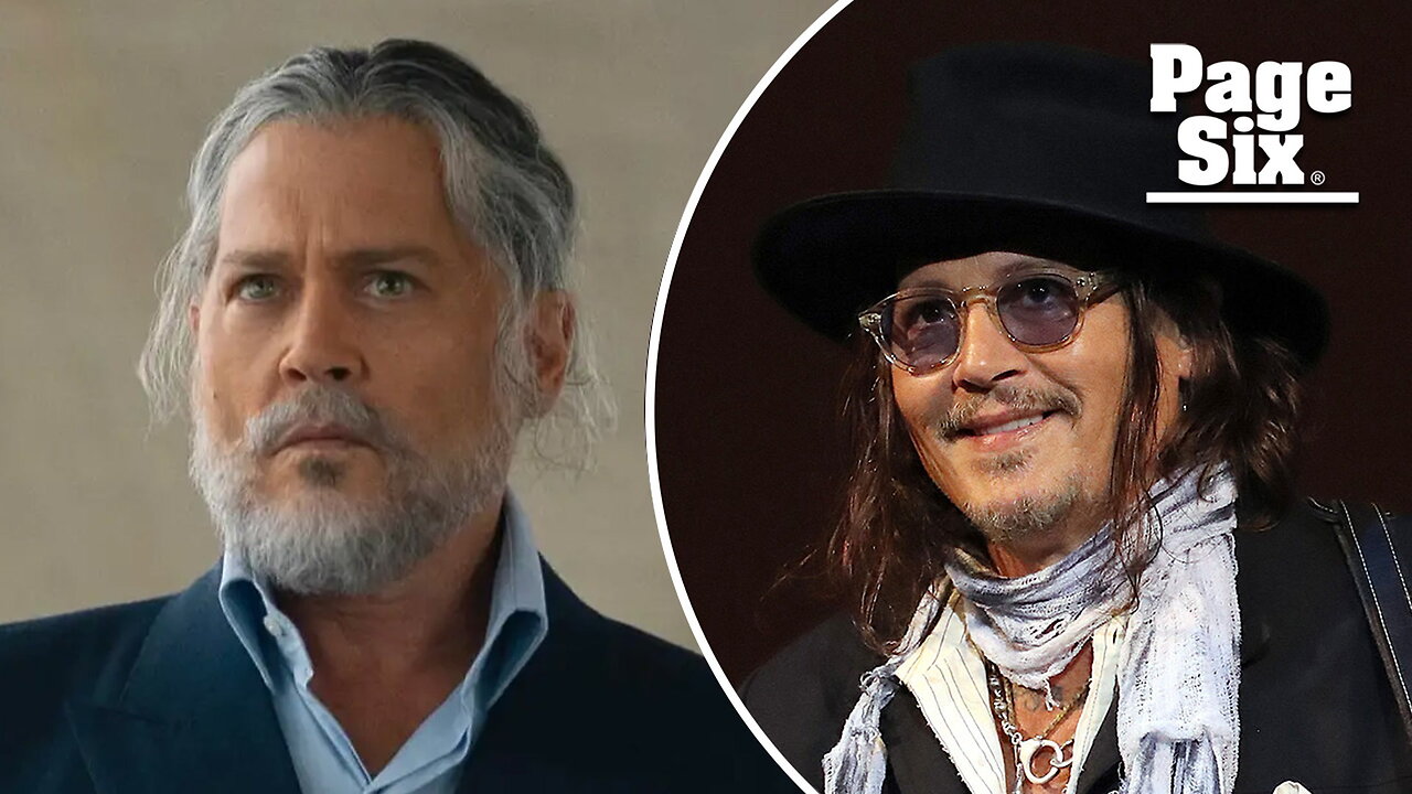 Johnny Depp transforms into a silver fox for comeback movie 'Day Drinker'
