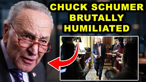 BRUTAL Takedown: Reporter HUMILIATES Chuck Schumer on Stage