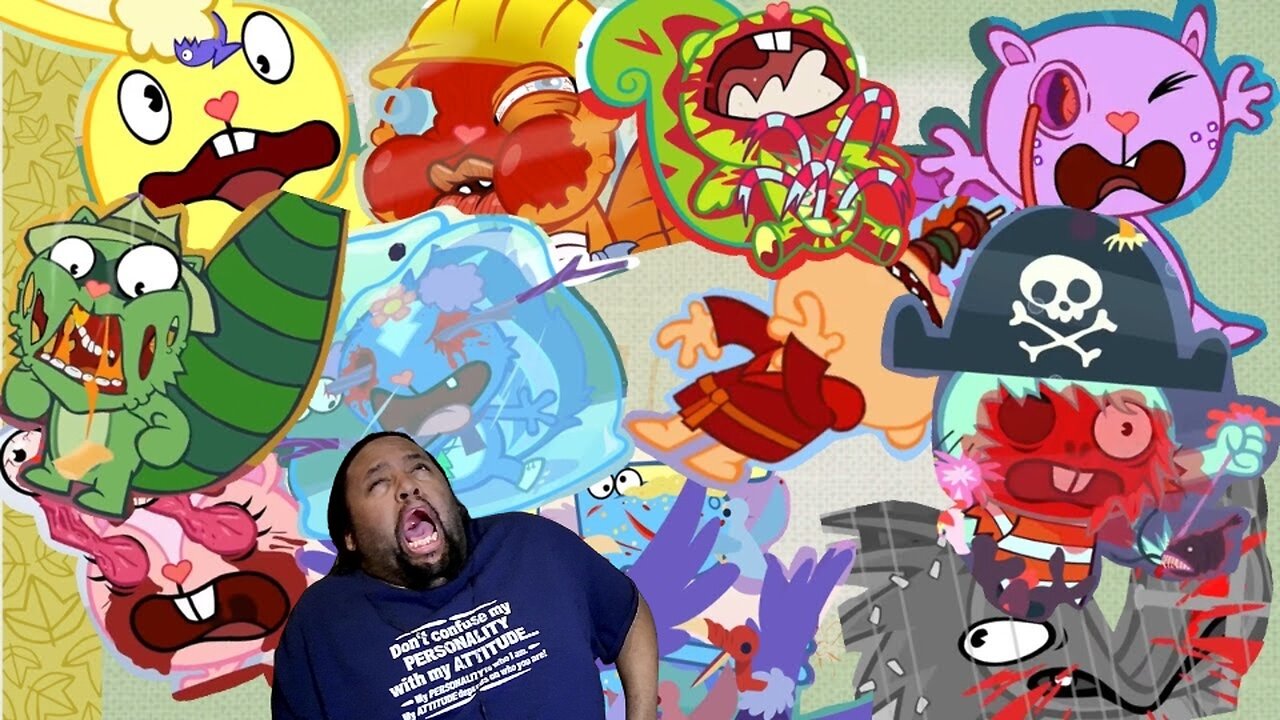 Happy tree friends but only when pain, suffering, mutilation and death Reaction