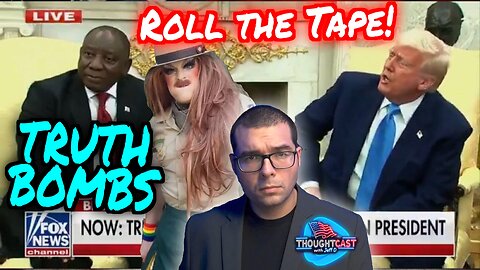 Trump NUKES South African President LIVE. End of the world CONSPIRACY. TC 5/21/25