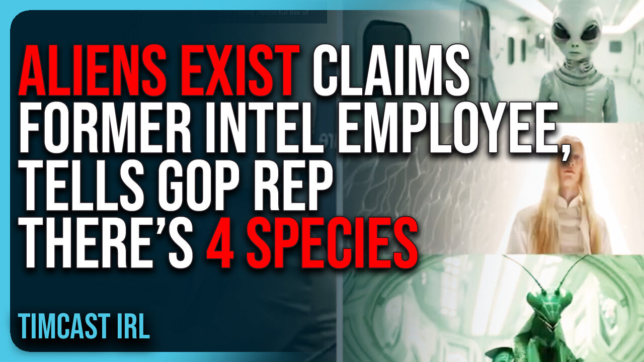 ALIENS EXIST Claims Former Intel Employee, Tells Gop Rep There’s 4 Species