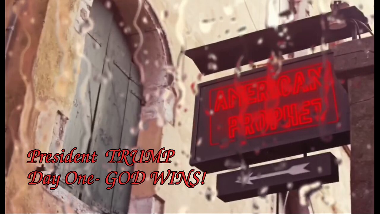 Legends in our Time- President TRUMP Day One GOD WINS!- American Prophet 2022