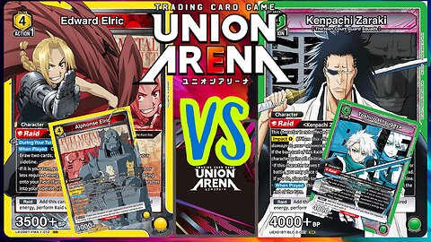 Fullmetal Alchemist vs BLEACH - Union Arena