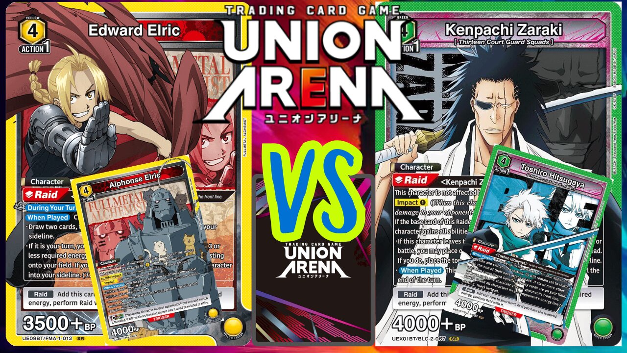 Fullmetal Alchemist vs BLEACH - Union Arena