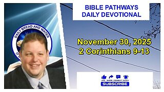 Bible Pathways Daily Devotional Nov 30, 2025