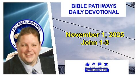 Bible Pathways Daily Devotional Nov 1, 2025