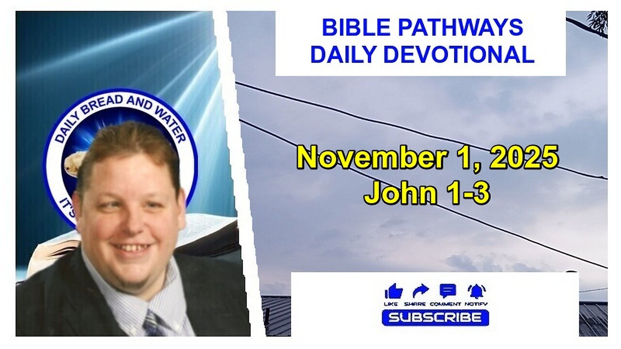 Bible Pathways Daily Devotional Nov 1, 2025