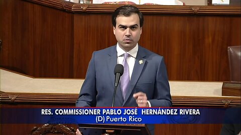 El Pato from Puerto Rico no speaka English in U.S. Congress - Sept. 16, 2025