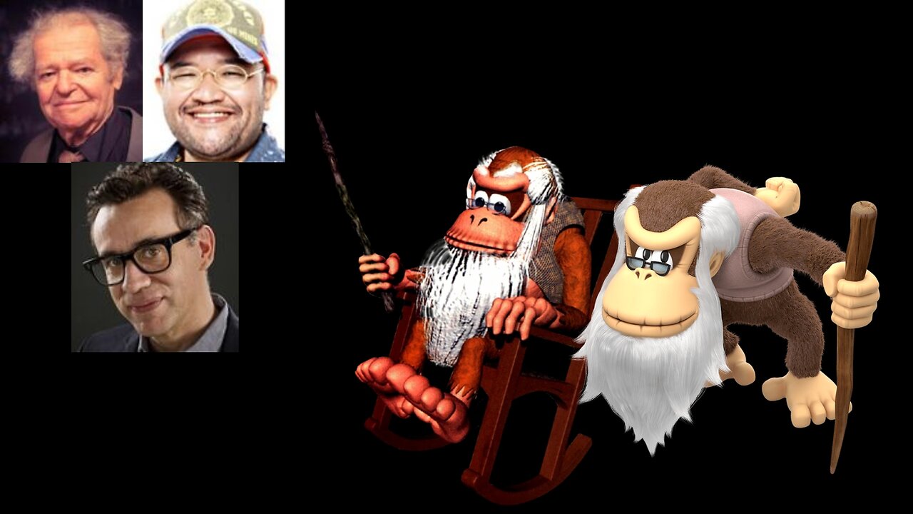 Video Game Voice Comparison- Cranky Kong (Donkey Kong)