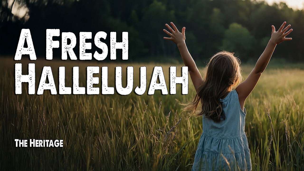 A Fresh Hallelujah | The Heritage (Worship Lyric Video)