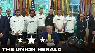 President Trump Meets with the Juventus Football Club at the White House