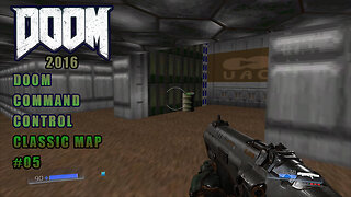Doom – Command Control, Classic Doom, 2016 Map #05 | Doom 1993 #doom #ps4 #xboxone #nintendo #pcgame