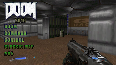 Doom – Command Control, Classic Doom, 2016 Map #05 | Doom 1993 #doom #ps4 #xboxone #nintendo #pcgame