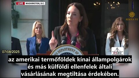 Brooke Rollins tervet hirdetett a KKP amerikai termőföld-vásárlásainak megakadályozására