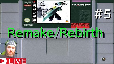 Final Fantasy VII remake/rebirth part #5 (livestream) live