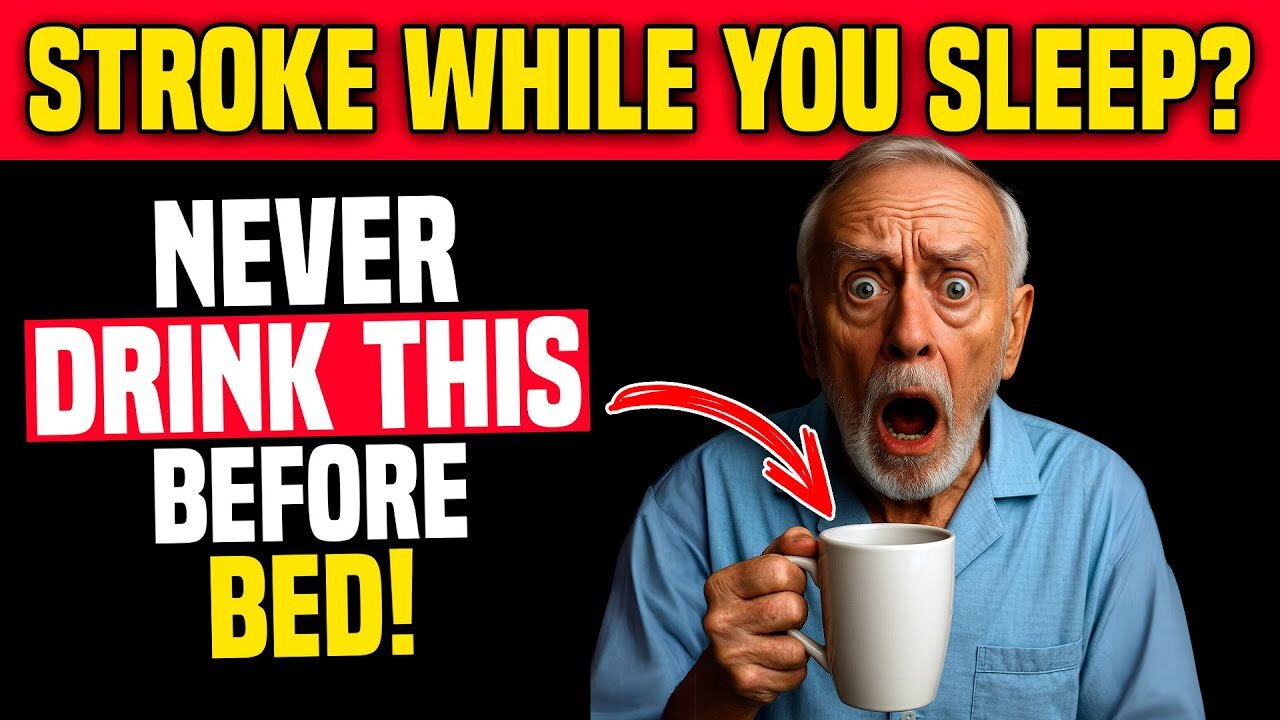 Uncover the Nighttime Habit Secretly Elevating Your Stroke Threat! LE40