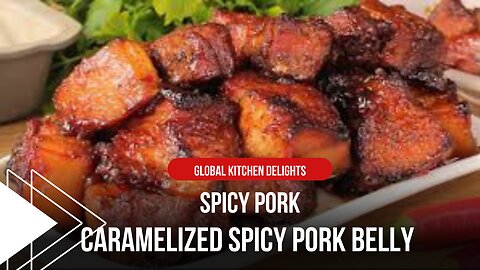 Caramelized Spicy Pork Belly/ Friends always ask me to make this/Global Kitchen Delights