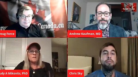Judy Mikovits struggles to explain virus isolation. Doug Force cuts Andrew Kaufman's live feed.