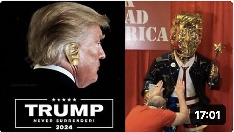 "Trump Transformed into Golden Idol: The Donald Delusion!"