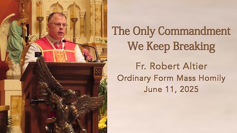 The Only Commandment We Keep Breaking