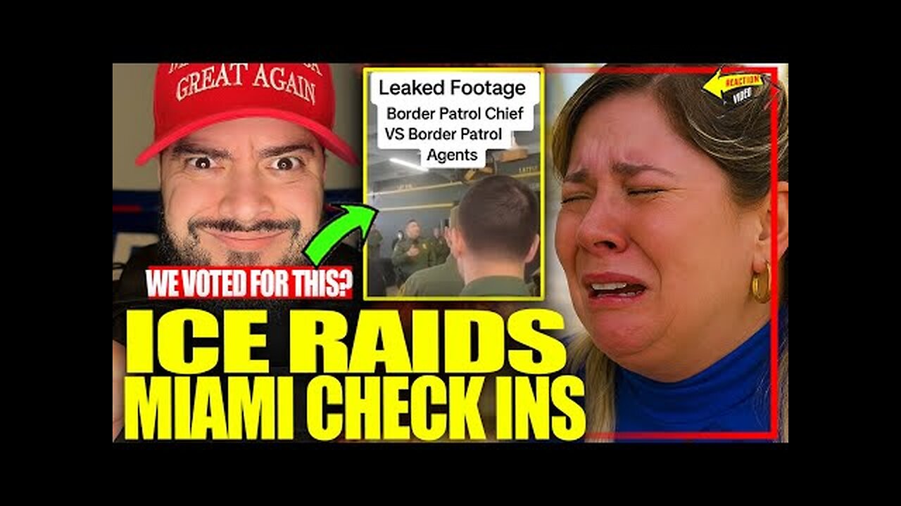 ICE Raids Miami Check-Ins… Families PANIC As Pepper Spray Deployed