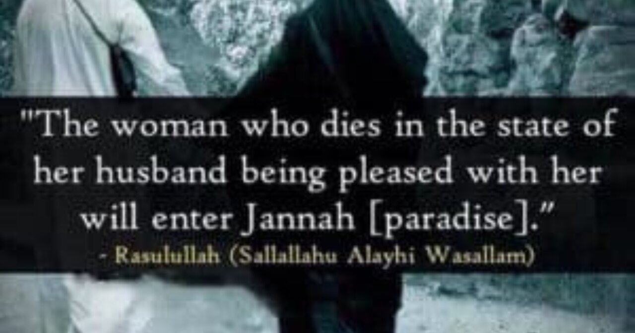 ISLAM ALLOWS A MAN TO LIE TO HIS WIFE