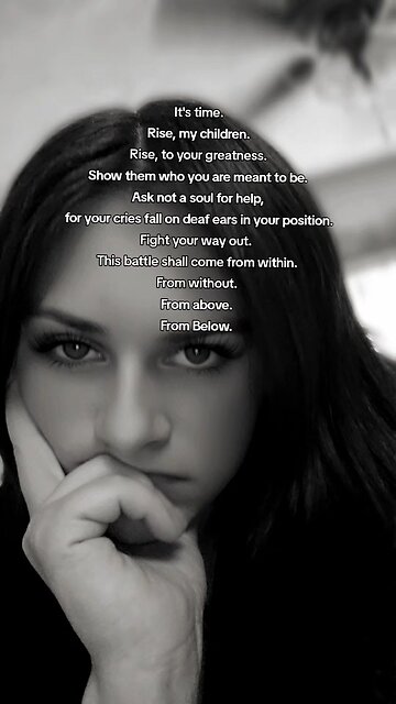 Message to my children.