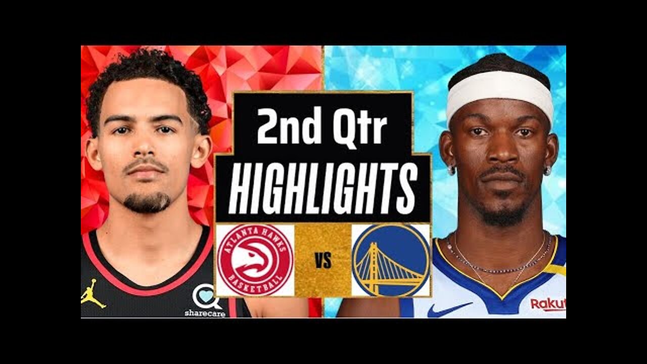 Golden State Warriors vs. Atlanta Hawks Full Highlights 2nd Qtr | Mar 22 | 2025 NBA Highlights