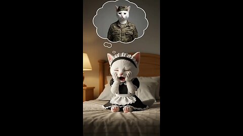 Kitten left Alone Army Dad Returns to aBig Supride