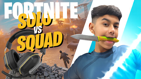Solo Vs Squad Challenge - Epic Wins & Shocking Fails!"