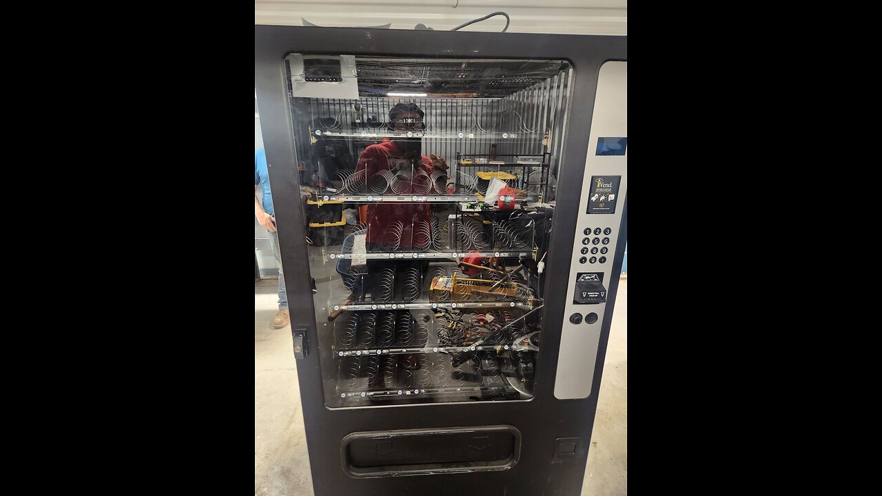 For Sale in Connecticut, here is a Wittern FSI USI 3535 Snack Vending Machine