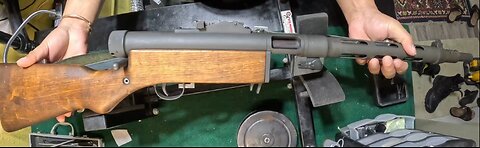 Tikka Suomi M31 Field Strip, and drum mag loading.