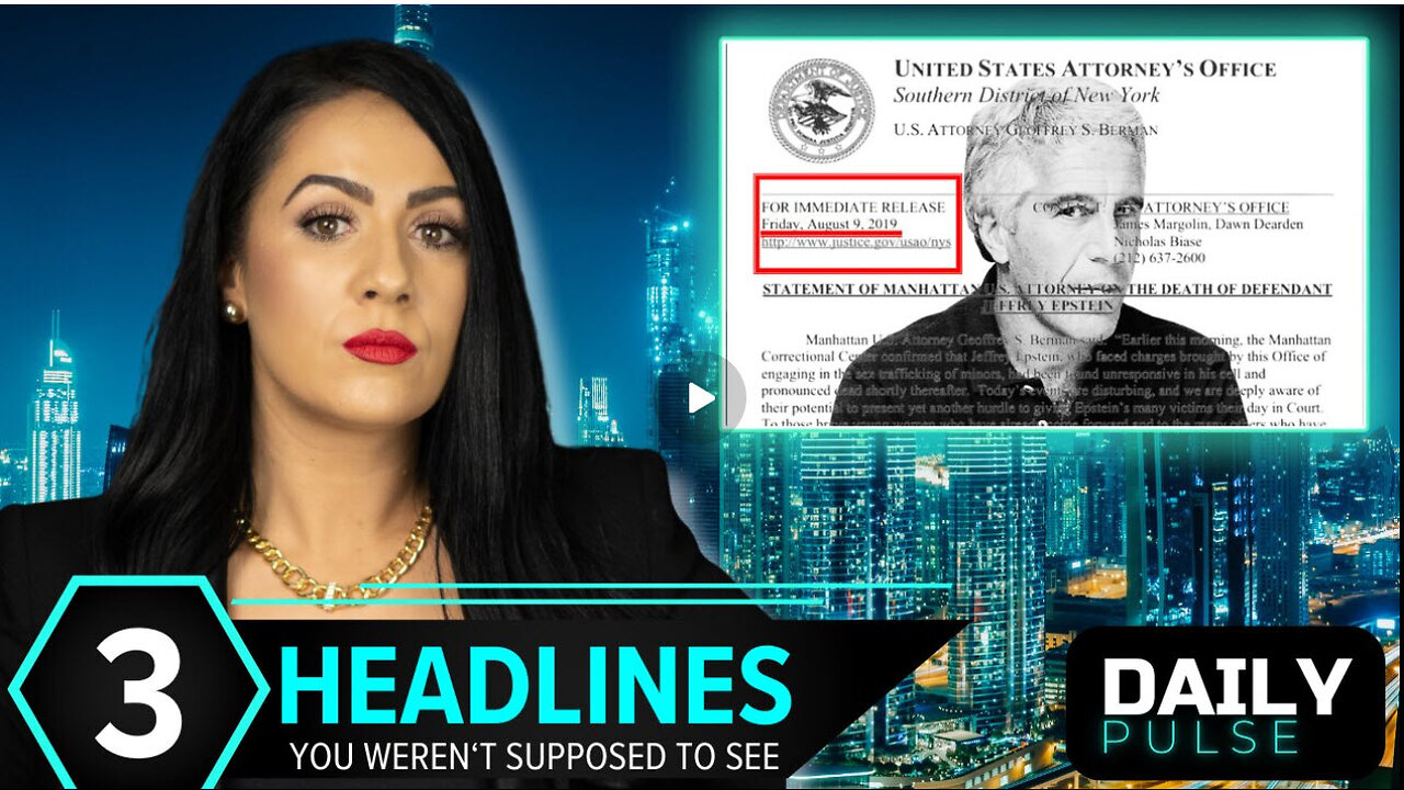 Epstein Death Statement Drafted Day Before His 'Death' | Daily Pulse Ep 193