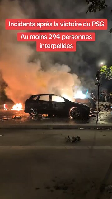 😳 Is this real? What happened last night in Paris?!🔥 #Paris #WakeUpEurope #Chaos #ParisUnrest