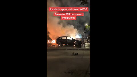 😳 Is this real? What happened last night in Paris?!🔥 #Paris #WakeUpEurope #Chaos #ParisUnrest