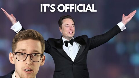 Elon Musk Makes Announcements / Pivotal Moment / It's All Good News