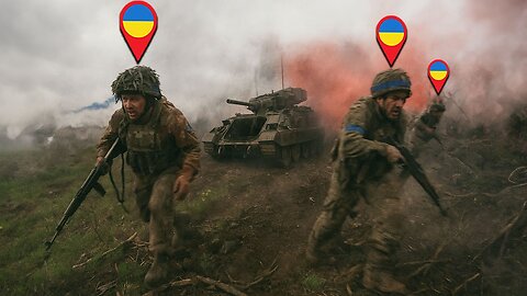 GoPro Captures Ukrainian Troops Fleeing Under Brutal Artillery Fire