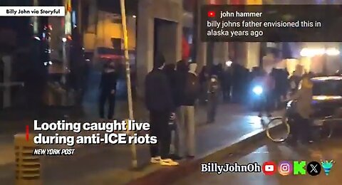 LOOTING CAUGHT ON LIVESTREAM DURING ANTI-ICE RIOTS IN LOS ANGELES 💥