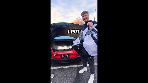 Mr Beast put one thousand dollars in a car truck !!!