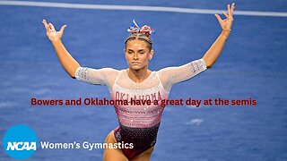 The NCAA Women's Gymnastics' semis have shocking results