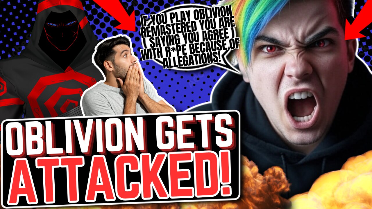 Oblivion Remastered Gets ATTACKED By WOKE Journalists Accusing GAMERS Of Being COMPLICIT With R*PE