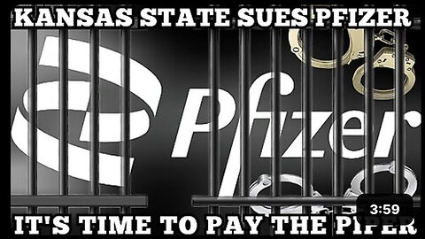 "Kansas State and AG Kris Kobach File Civil Lawsuit Against Pfizer"